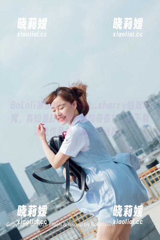 BoLoli菠萝社 - 陈芊瑜_sherry的双马尾，真的是打破次元壁的存在！马上下载这组作品集，从此不迷路。