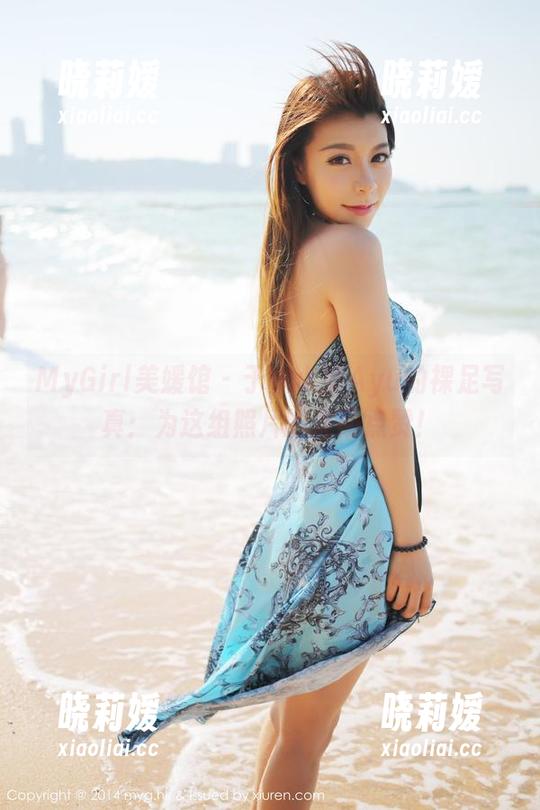 MyGirl美媛馆 - 于大小姐Ayu的裸足写真：为这组照片的灵动点赞！
