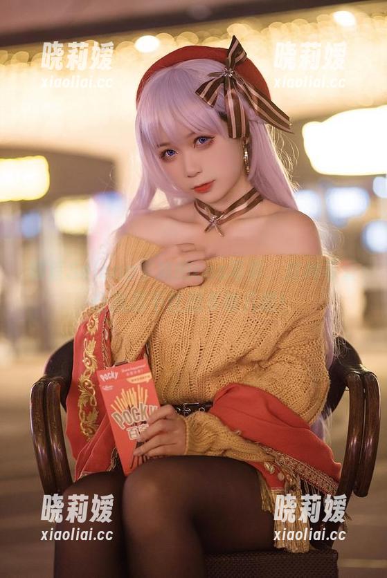 樱落Selena学妹的cos写真，这种可爱让我忍不住想多瞧几眼！