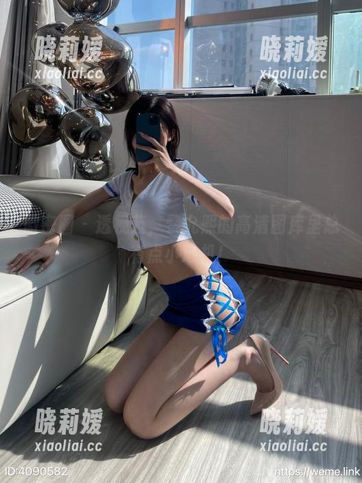 微密圈 - 透视蓝，黎允熙的高清图库里总有点小心机！